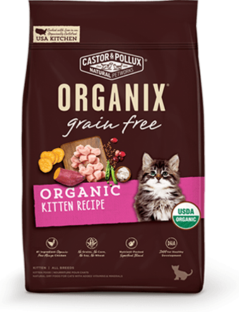 Castor & Pollux Organix Grain Free Organic Kitten Recipe